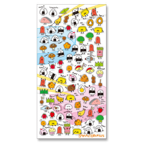 Putit Bento Sticker Sheet · Mind Wave