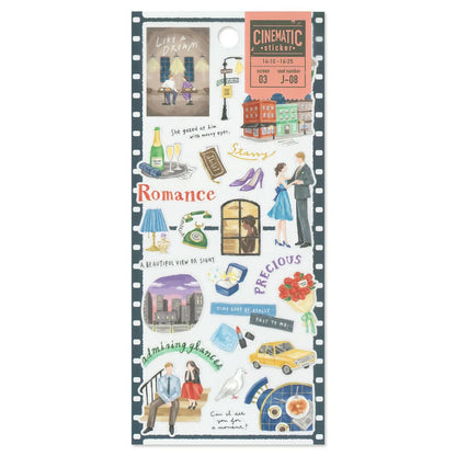 Love Story Cinematic Series Sticker Sheet · Mind Wave
