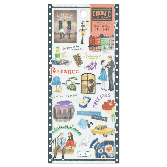 Love Story Cinematic Series Sticker Sheet · Mind Wave