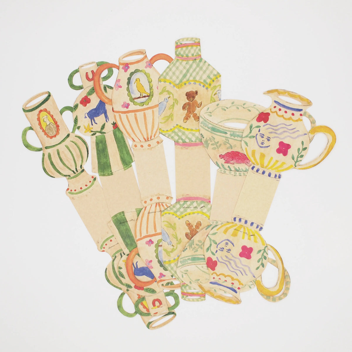 Stylish Vase Card · Paper Message