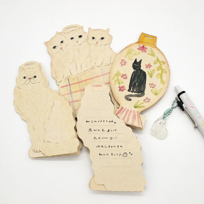 Cat Vase Card · Paper Message
