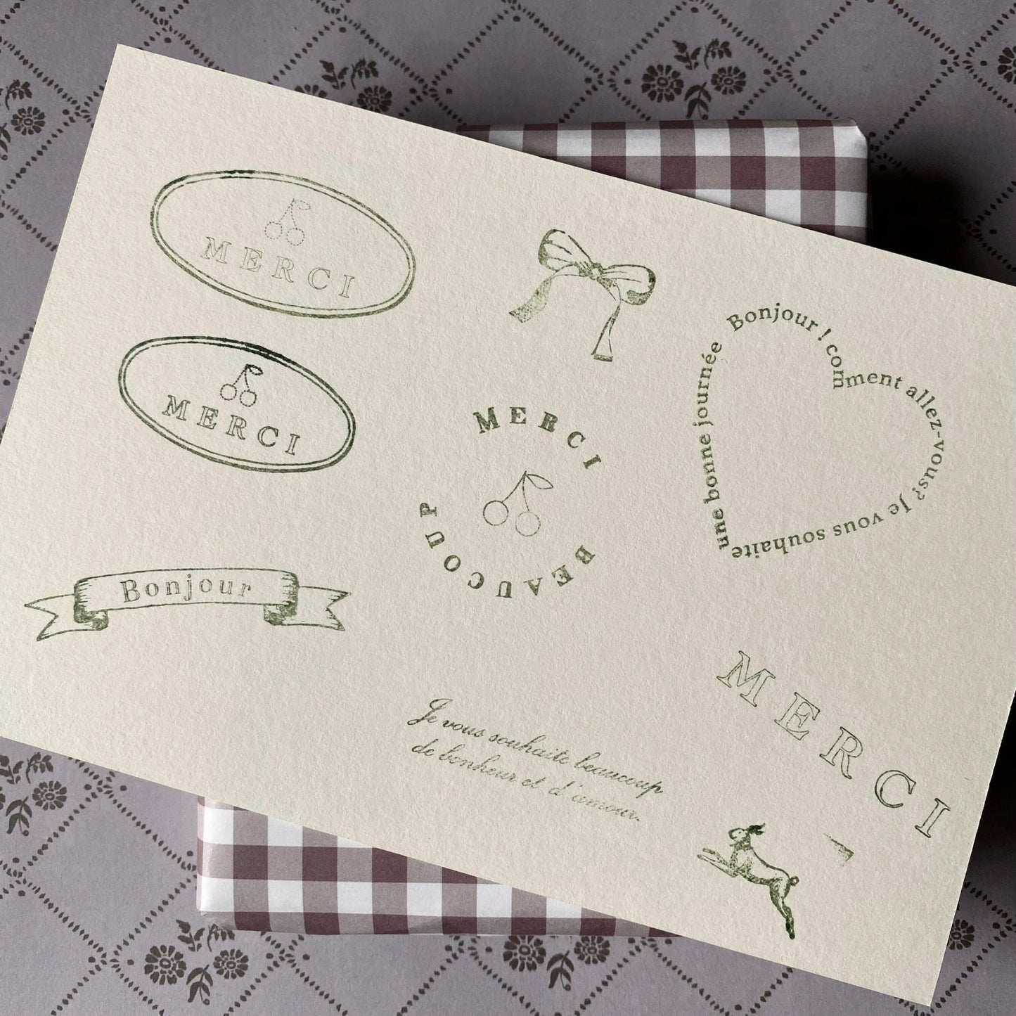 Petit Wooden Stamps・Mon petit artiste