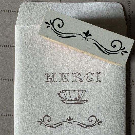 Deco 1 Wooden Stamp・Mon petit artiste