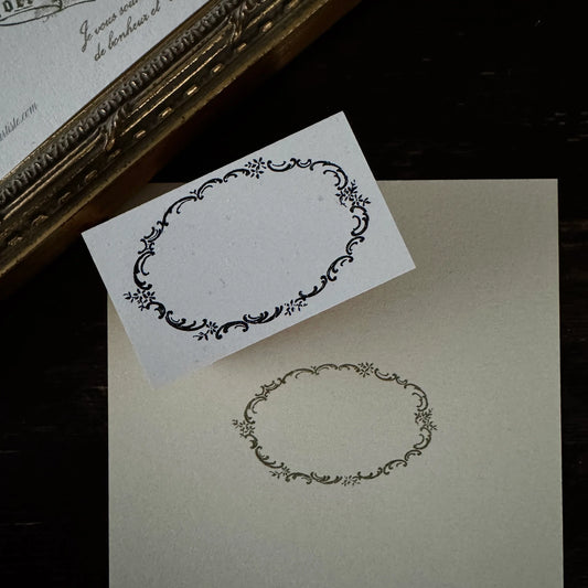 Ancient Frame 03 Wooden Stamp・Mon petit artiste