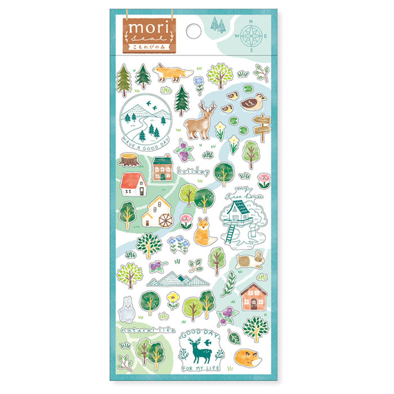 Komorebi No Mori - Mori Series Mind Wave Sticker Sheet