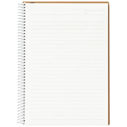 Maruman A5 Basic Spiral Notebook 6.5mm Ruled