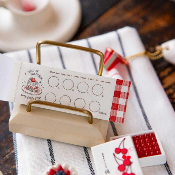 Piece of Sweetness Letterpress Book · OURS Studio