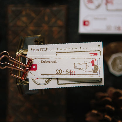 Postal Letterpress Book · OURS Studio