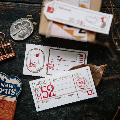 Postal Letterpress Book · OURS Studio
