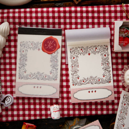 Strawberry Frame Letterpress Book · OURS Studio