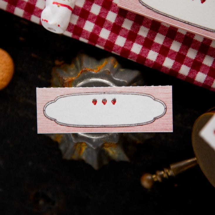 Strawberry Frame Letterpress Book · OURS Studio