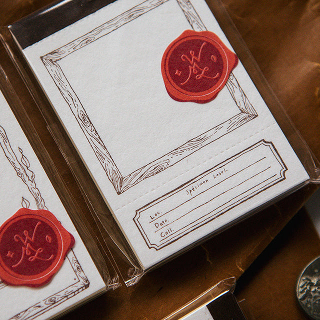 Wooden Frame Letterpress Book · OURS Studio