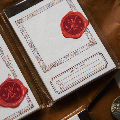 Wooden Frame Letterpress Book · OURS Studio