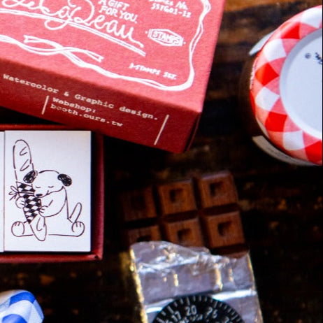 Bread Dog Rubber Stamp · OURS Studio