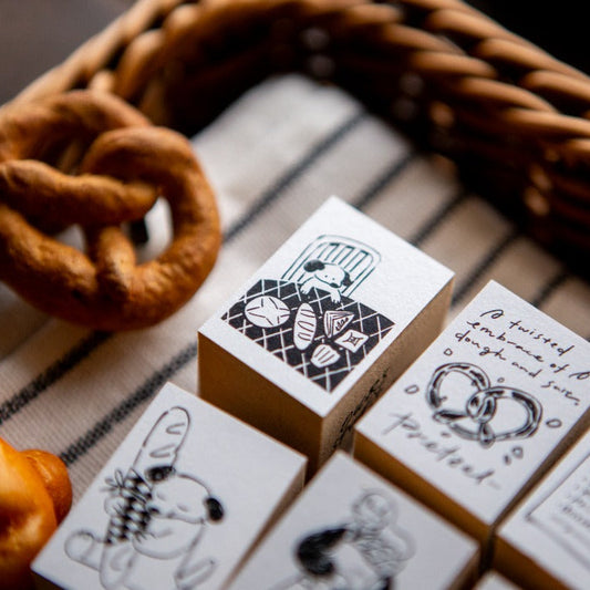 Dining Table Rubber Stamp · OURS Studio