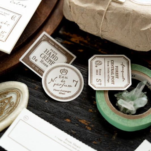 Grocery Labels Letterpress Book · OURS Studio