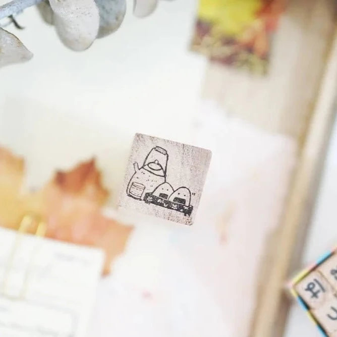 Mini Oyatsu Rubber Stamp · Black Milk Project