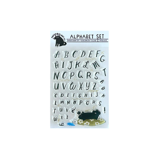 Alphabet Clear Stamps · Paper Plant Co x Sakuralala
