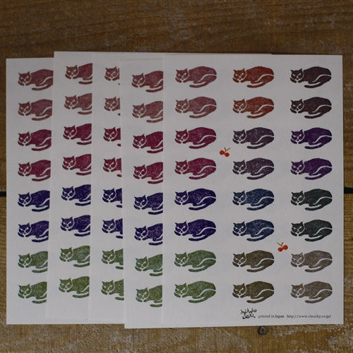Cat Nap Sticker Sheets · Classiky