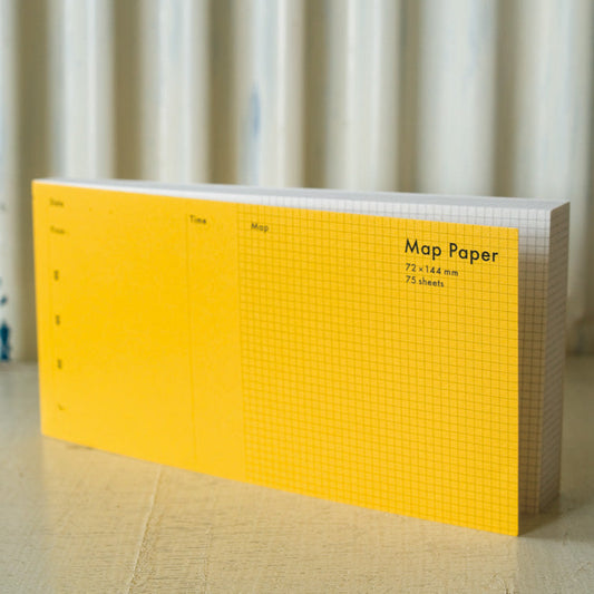 Map Paper Note Pad · Classiky
