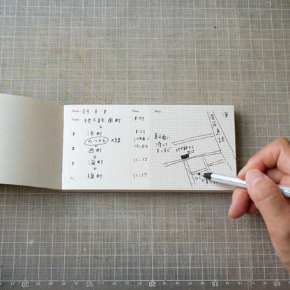 Map Paper Note Pad · Classiky