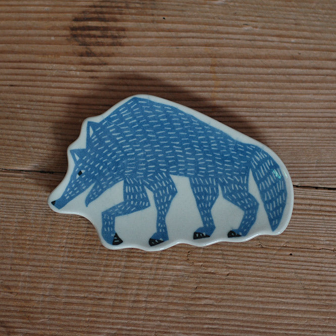 Blue Wolf kata kata Small Dish · Classiky