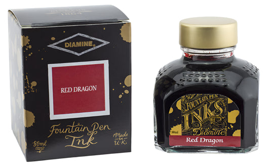Red Dragon 80ml · Diamine Ink