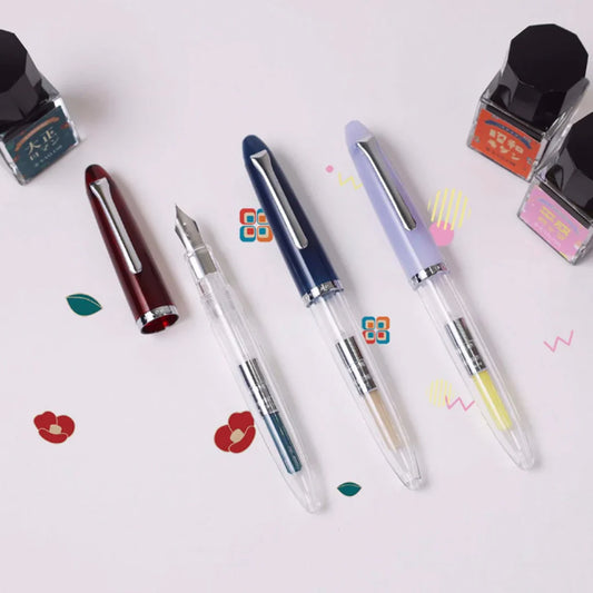 Sailor Profit Jr. +10 Retro Fountain Pen & Ink Set