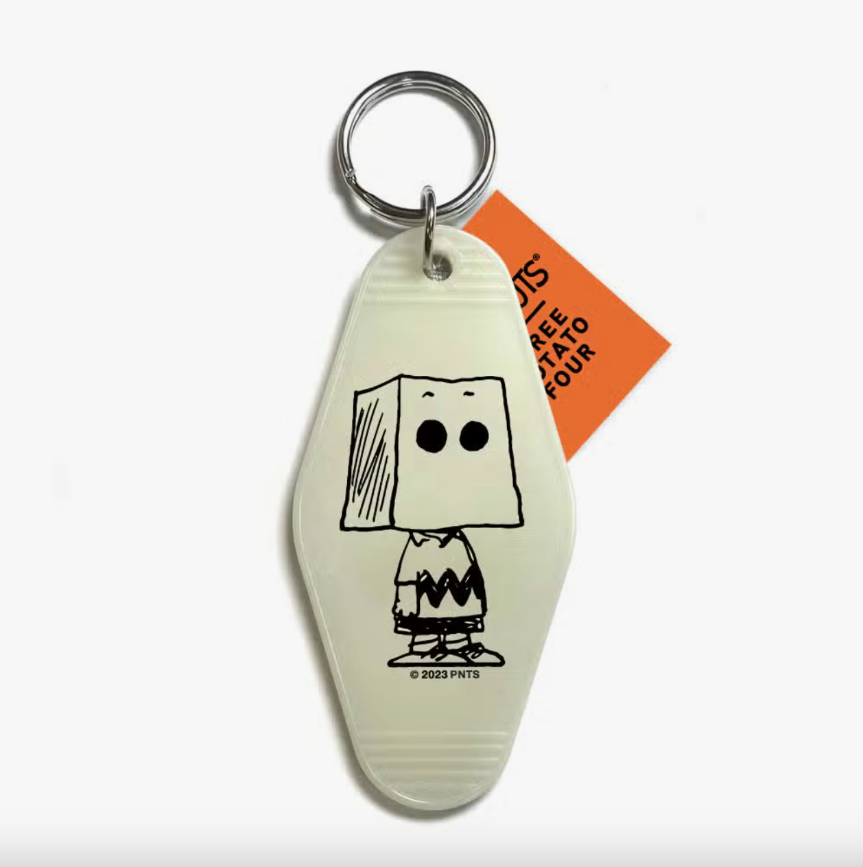 3P4 X Peanuts® - Snoopy Mummy Key Tag (Glow in the Dark!)