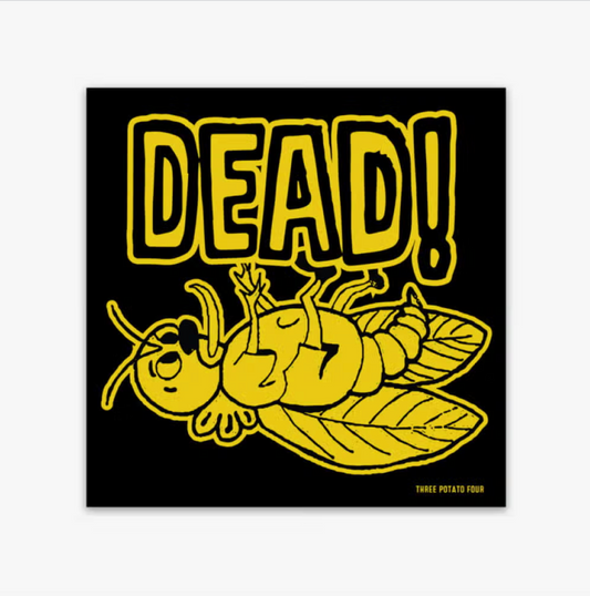 Dead! Bug Sticker - 3P4