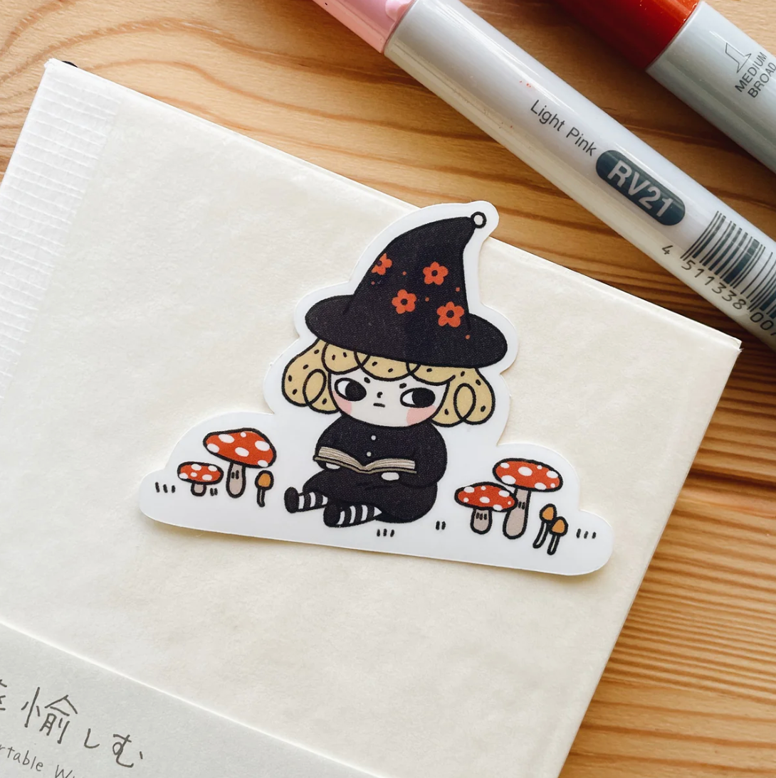Withcy Pepper Clear Sticker