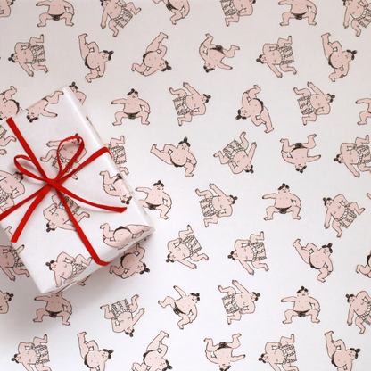 Sumo Wrapping Paper · Regaro Papiro