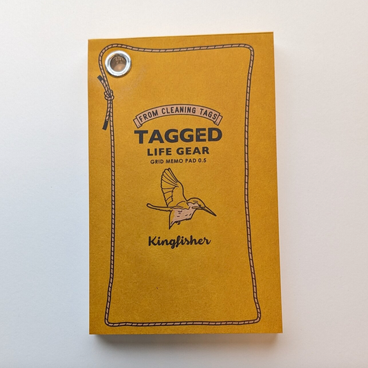 Tagged Memo Pad Large - Kingfisher