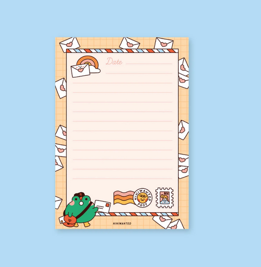 Frog Postman A6 Notepad · Niniwanted