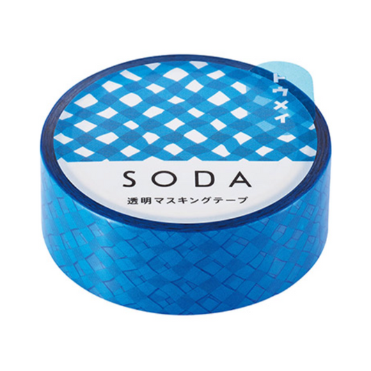 SODA Transparent Masking Tape 15mm / Cloth · King Jim