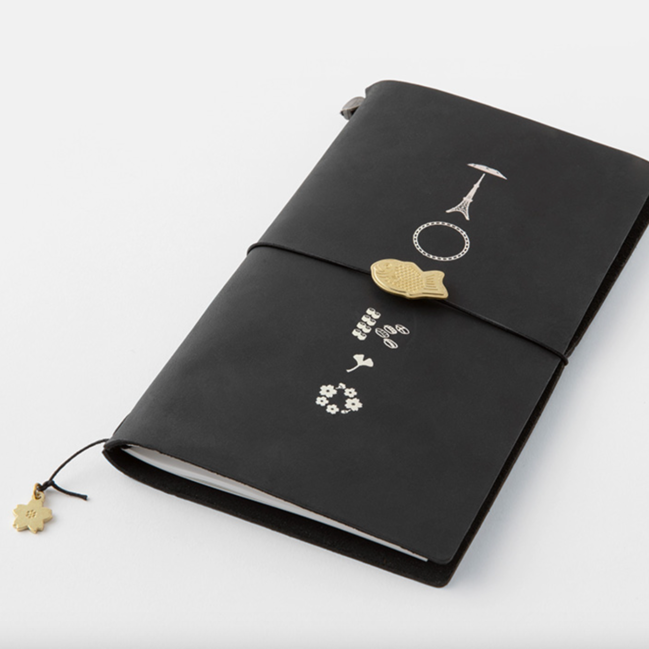 TRAVELER'S Notebook Tokyo Brass Charm