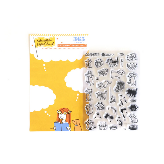 365: Friends - Cat Clear Stamps · Sakuralala