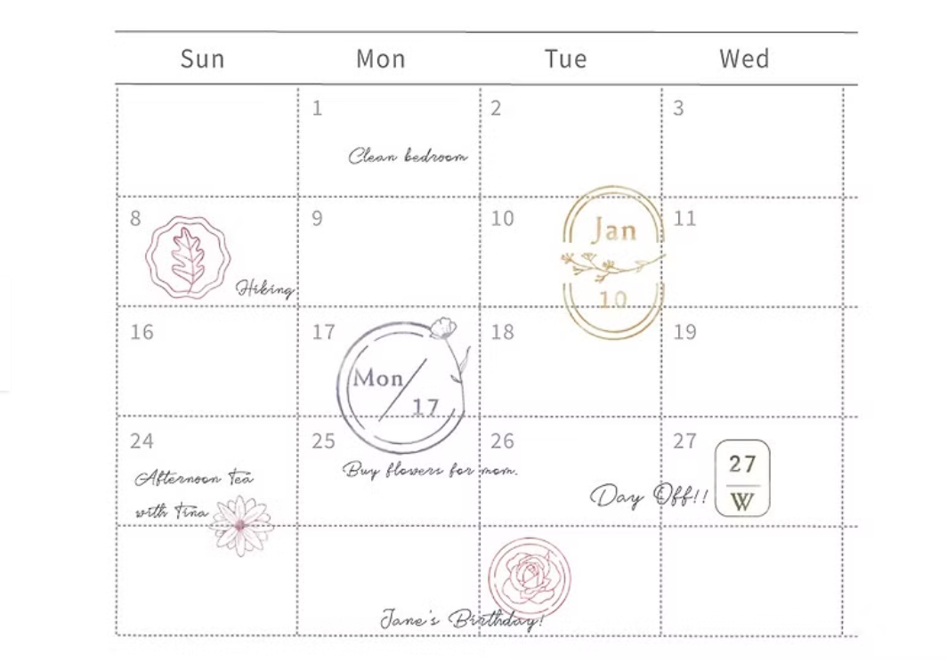 Dates / Splice Stamp · MU Lifestyle