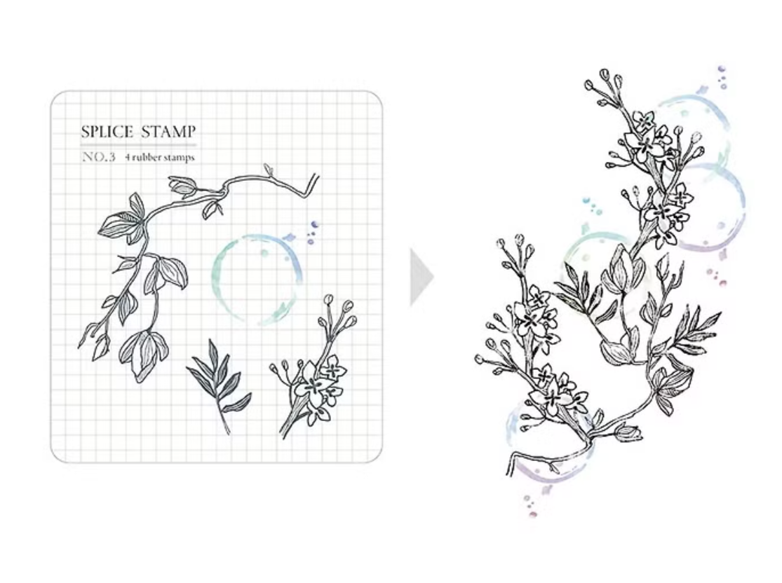 Dropping Flower / Splice Stamp · MU Lifestyle