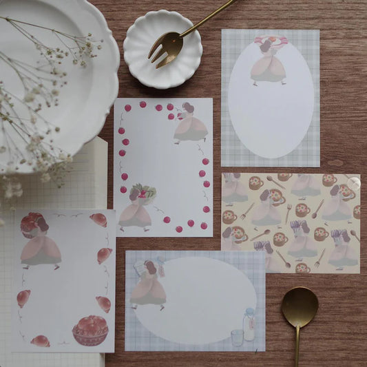 Necktie Breakfast Is Ready Otegaru Memo Pad · Papier Platz