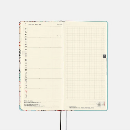 Unsodo: Bijutsukai (Tanabata Decorations) · 2025 Spring Japanese Hobonichi Techo Weeks [April Start]