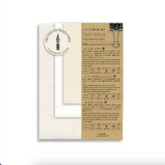 Washi vol. 3 Paper Tasting · Yamamoto Paper