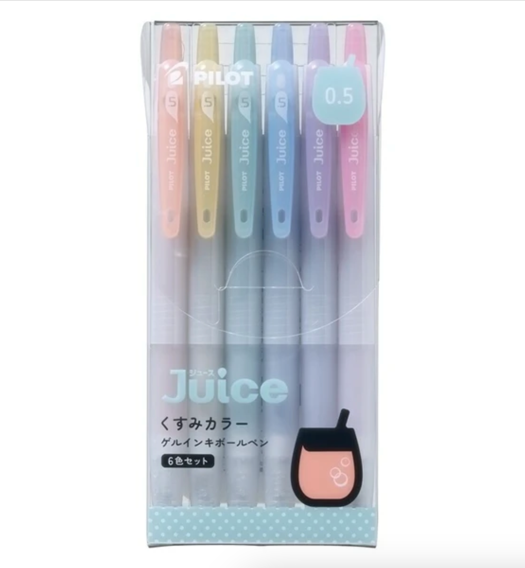 05 Juice Up Dull Colors Gel Pen Set《Set of 6》 · Pilot