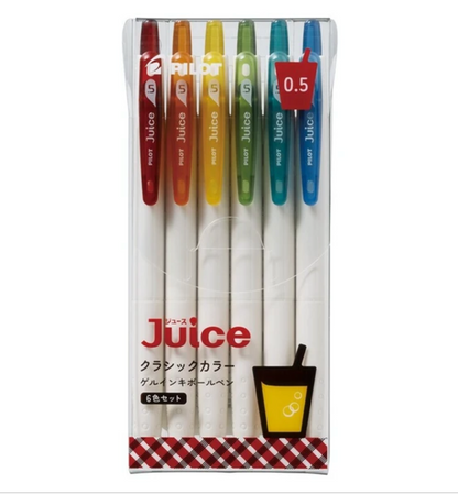 05 Juice Classic Colors Gel Pen Set《Set of 6》 · Pilot