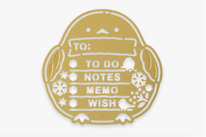 Brass Long Tailed Tit Motif Template · Midori