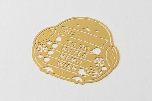 Brass Long Tailed Tit Motif Template · Midori