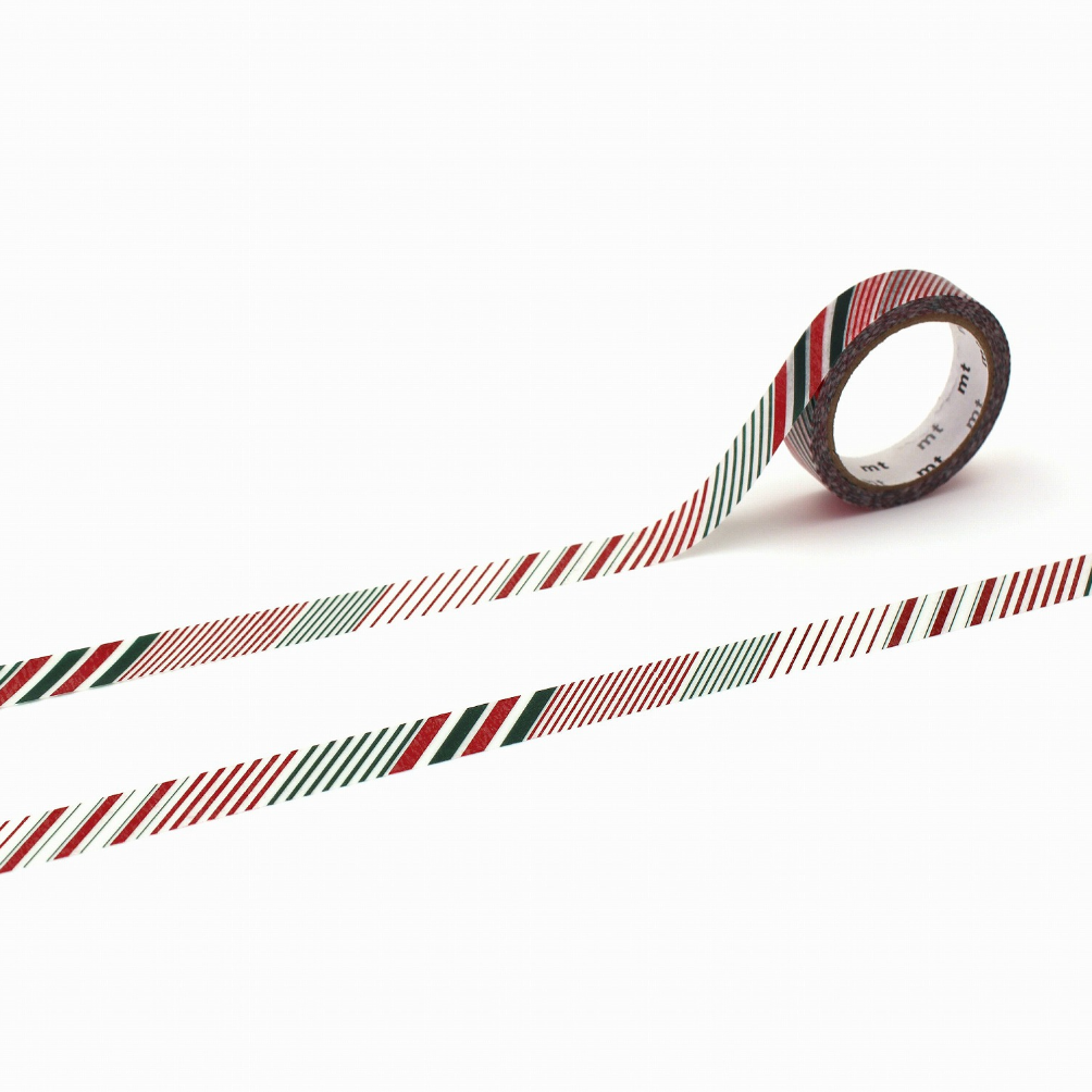 mt masking tape · Christmas Stripes and Santa Beard《Set of 2》