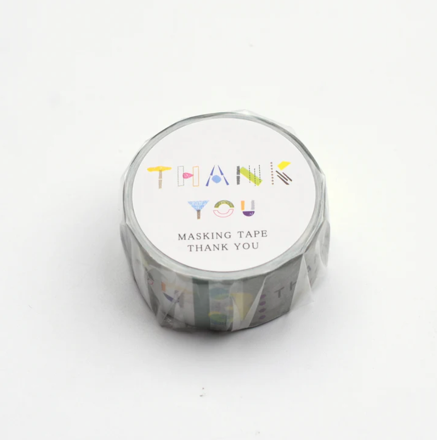 Thank You Washi Tape · mizushima 水縞