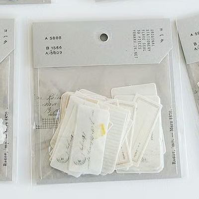 Vintage Flake Stickers · Yohaku