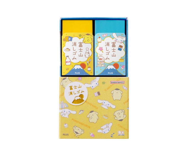 PLUS Air-In Limited Edition Sanrio Eraser Set